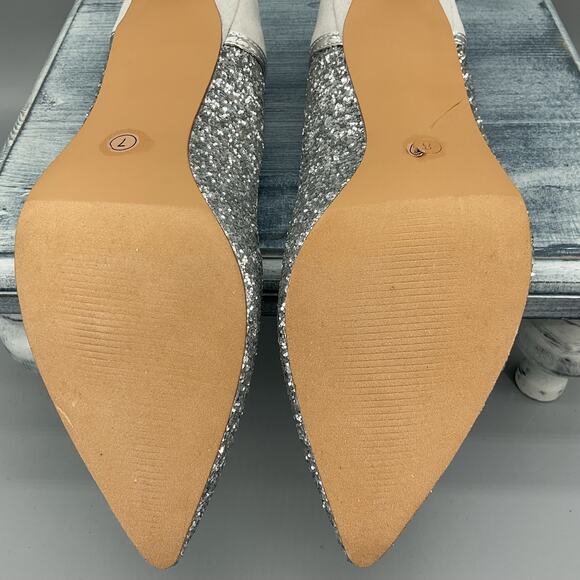 NEW Journee Collection Kalani Women’s High Heels Silver Size 7 - Picture 10 of 10